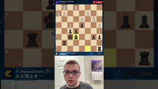 Tricky Knight Tactics II chess shorts [upl. by Yengac951]