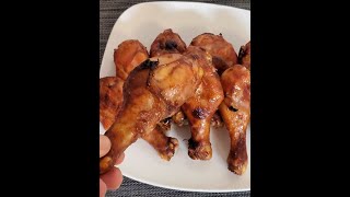 Easy Cha Siu Chicken Leg in 1 hour  Chinese honey glazed BBQ chicken shorts [upl. by Hnid]