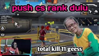 NENEK GAMING main clash squard dulu gess🔥total kill 11 gess🔥NENEK GAMING [upl. by Curley]