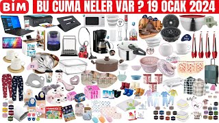 BU CUMA BİM’DE NELER VAR  BİM 19 OCAK 2024 KATALOĞU  ÇEYİZLİK MUTFAK EŞYALARI BİM AKTÜEL İNDİRİM [upl. by Nilson273]