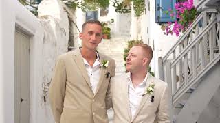 Gay Wedding Testimonial  LOVE GRACEFULLY [upl. by Rinee770]