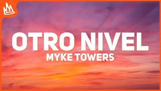 Myke Towers amp Sech – OTRO NIVEL Letra [upl. by Ellehcrad612]