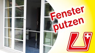 Fenster putzen ohne Streifen [upl. by Letney]