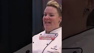 Heather Enters BtchMode hellskitchen gordonramsay [upl. by Nob746]