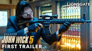 JOHN WICK CHAPTER 5  FIRST TRAILER  Keanu Reeves  Lionsgate 2025 [upl. by Nomzaj]