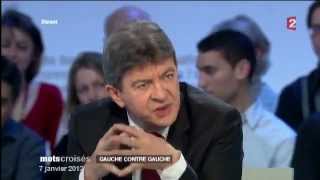 Clash entre Jean Luc Mélenchon et Jerome Cahuzac [upl. by Ytiak887]