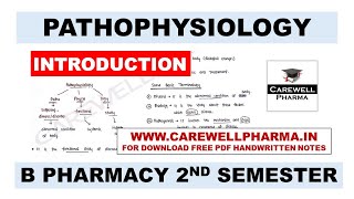 Introduction to Pathophysiology  Pathophysiology B Pharm 2nd Semester  B Pharmacy 2nd semester [upl. by Nadual545]