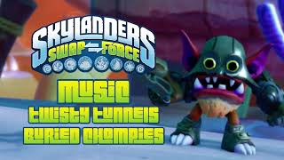 Twisty Tunnels  Buried Chompies  Skylanders Swap Force Music [upl. by Min388]