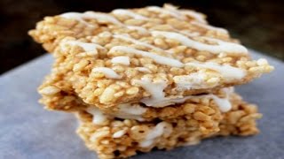 Rice crispy treats recipe with marshmallow creme [upl. by Buckden]