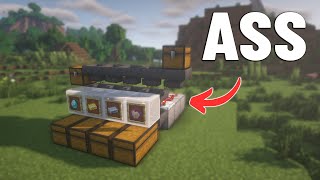 NEW UPDATED Minecraft Automatic Sorting System 121 Tutorial [upl. by Noda]