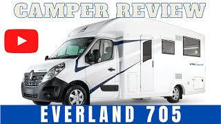 NZ Made Luxury Motorhome  Everland 705  Review 4 Berth [upl. by Collis]