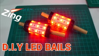 How to make LED light up Cricket Bails  New amp Improved  JLs Maker Space [upl. by Mcilroy265]