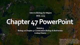 BIOL 1224 Chapter 47 PowerPoint [upl. by Akselaw669]