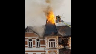 Brand  Feuer  Großeinsatz der Feuerwehr  Brandopfer [upl. by Anirt]