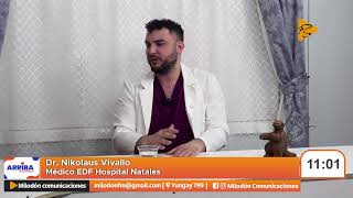 Conversamos con Dr Nikolaus Vivallo Médico EDF Hospital Natales [upl. by Legyn]