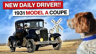 Daily Driven 1931 Ford Model A Coupe 92 Year Old Hot Rod Collector Auction Score [upl. by Hayse]