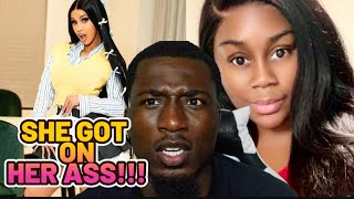 WHO WAS RIGHT Cardi B amp Paris Paradise Back amp Forth REACTION [upl. by Leirda]