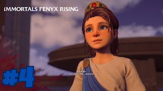 IMMORTALS FENYX RISING  PARTE 4  A PEQUENA SABIA XCLOUD [upl. by Enyrhtac]