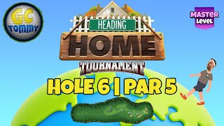 Master QR Hole 6  Par 5 ALBA  Headed Home Tournament Golf Clash Guide [upl. by Mikol]