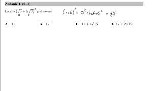 1 Liczba 5–√23–√2 jest równa [upl. by Truman225]