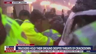 Watch Ottawa police arrest Freedom Convoy protesters  LiveNOW from FOX [upl. by Yarb]