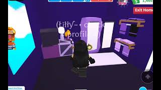 trading lavender house in adopt me roblox adoptme house idkwuttosay idks urmom [upl. by Ihteerp800]