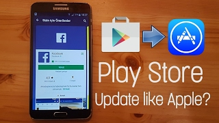 Play Store 2018 Update  Play store copies Apple App store [upl. by Nnylamme]