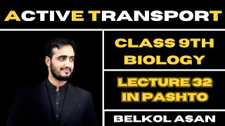 Active Transport Process Explained By Basharat Ali Lectures  Biology class 9th [upl. by Itsur]