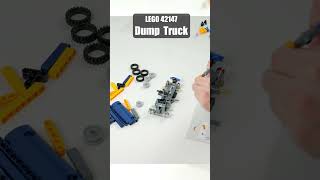 LEGO 42147 Speedbuild  LEGO Technic Dump Truck  Speed Build 42147 LEGO Technic 2023 [upl. by Husha]