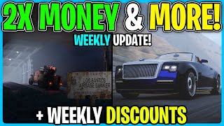 GTA Online WEEKLY UPDATE 2X Money amp More [upl. by Lettie]