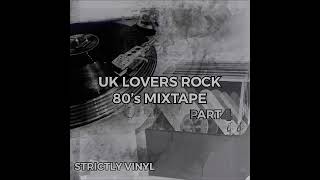 UK Lovers rock Mixtape 80s Lovers rock mix PT 4 [upl. by Etterb]