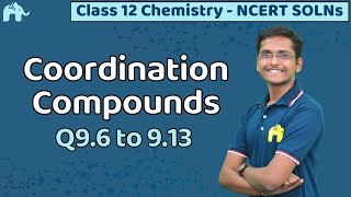 Coordination Compounds Class 12 Chemistry  Chapter 9 Ncert Solutions Questions 613 [upl. by Lachus341]