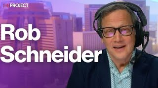 Why Rob Schneider Is Wearing The Biggest Headset In The World [upl. by Farny]