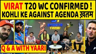 🔴VIRAT KA T20 WORLD CUP KHELNA CONFIRMED  KOHLI KE AGAINST AGENDA KA THE END [upl. by Enetsuj431]