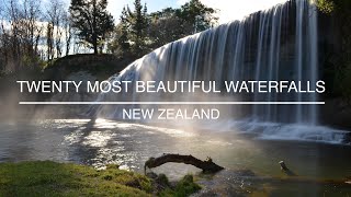 20 Most Beautiful Waterfalls in New Zealand [upl. by Haswell]