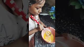 How to fry egg by my child Alhamdulillah cooking eggrecipe eggfry [upl. by Pampuch]