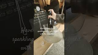 Will white sparkling wine with the cacao become popularsparklingwineladéfensechristmasmarket [upl. by Olen]