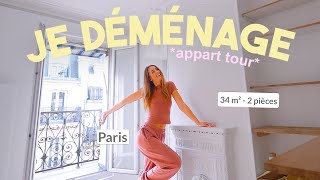 JE DÉMÉNAGE SEULE DANS L’APPARTEMENT DE MES RÊVES à Paris [upl. by Karin418]