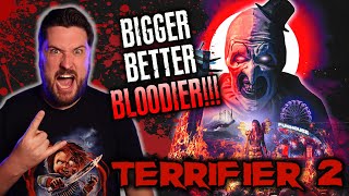 Terrifier 2 2022  Movie Review  Fantastic Fest 2022 [upl. by Hamburger]