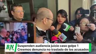 Suspendieron audiencia de caso “golpe I” porque “no han querido llevar a los acusados” [upl. by Hume]