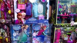 DOLL HAUL FROZEN MONSTER HIGH [upl. by Enelrats]