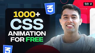 Get 1000 Free CSS Animations Easy CopyPaste for Stunning Web Designs [upl. by Donn41]