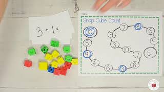 Snap Cubes Activity  Preschool Math Activities  Reading Corner Online [upl. by Nnayelsel95]