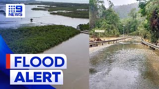 Rain deluge continues across Far North Queensland  9 News Australia [upl. by Prudence337]