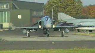 Hopsten Airbase F4 Phantom October 2005 [upl. by Nibuz]