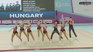 AEROBIC DANCE HUN 13th European Aerobic Championships Antalya 2023 [upl. by Ecirpac]