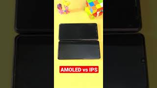 AMOLED vs IPS Display Shorts [upl. by Trudi]