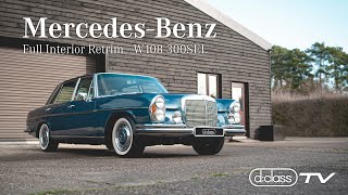 MercedesBenz W109 300SEL Full Interior Retrim [upl. by Shae281]