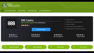 888 Casino Online  Recensione by 00roulettecom [upl. by Kipper]