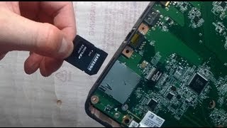 Repair Notebook SD Card Slot Fix Problem does not work [upl. by Licht]